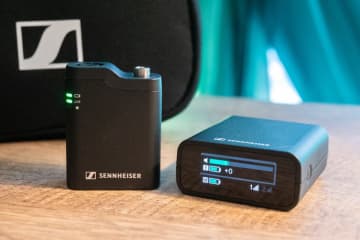 ゼンハイザー、ワイヤレスマイク「Profile Wireless」に1チャンネル版。バックアップ機能で“録り逃し”を予防