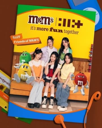 ILLIT、チョコレートブランド「M&M's」のアジアアンバサダーに抜擢！K-POPグループ初