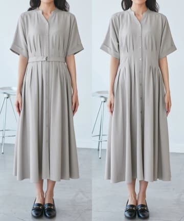 【ROPÉ PICNIC】 通勤服でも使える「大人っぽワンピ」