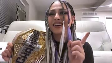 【ＷＷＥ】女子ＵＳ王者・ジュリアが全方位に宣戦布告「いつでも誰でも受けて立つ」