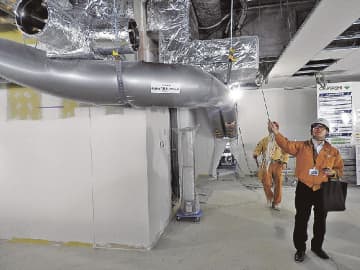 大林組／施工済みダクトで熱中症対策、建物全体を空調冷却