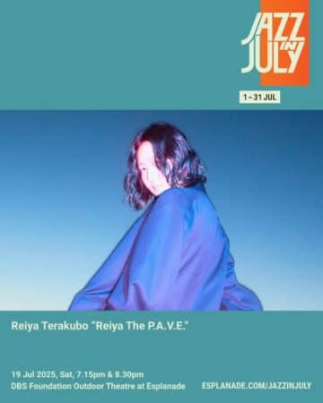 寺久保伶矢、シンガポールのフェス〈Jazz in July 2025〉に出演