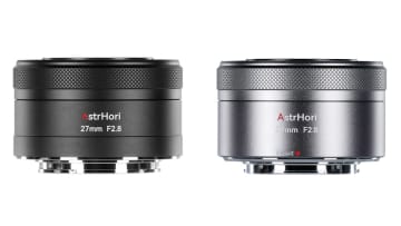 AstrHori、AF対応APS-C用レンズ「AF 27mm F2.8 STM E,Xマウント」発売。レトロデザインで瞳AF、動画撮影に対応