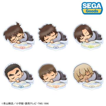 『名探偵コナン』小五郎や降谷零もみんなぐっすり　かわいいアクスタの新グッズ登場