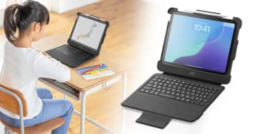 iPad A16（2025年モデル）と第10世代（2022年モデル）に対応するケース一体型キーボードが発売