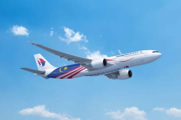 マレーシア航空、東京/成田〜クアラルンプール線にエアバスA330-900型機を導入　9月29日から