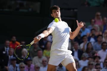 アルカラス、世界5位フリッツを破りウィンブルドン3連覇に王手「日曜日が待ちきれない」。決勝でシナーと激突