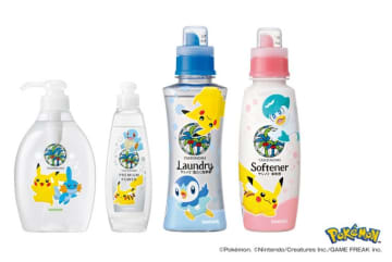ポケモンデザインのサラヤ「ヤシノミ洗剤」限定パッケージ7月25日発売