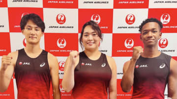 「ぜひ会場に足を運んでください」　やり投・北口榛花ら、笑顔で世界陸上の応援呼びかけ