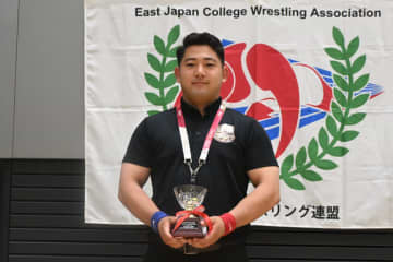 ＜レスリング＞【写真集】2025年東日本学生選手権（春季）・選手権＝個人賞・抜粋