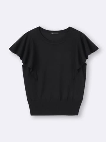 GUのキレイめ黒トップスが控えめに言って可愛すぎる♡正直コレ…お値段バグってません？！