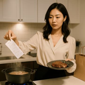 「私の誕生日は鍋で節約？」ケチ彼氏の鍋に、私が食べた“3万円のステーキ請求書”を投入した話【短編小説】