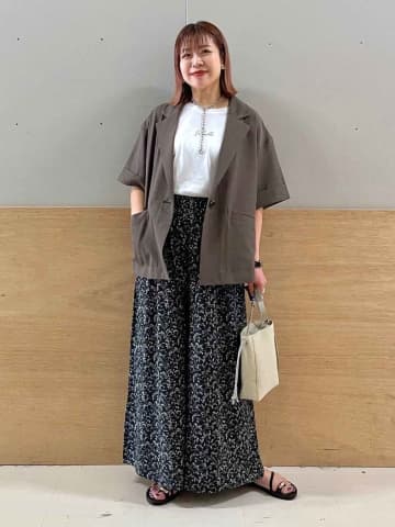 【グローバルワーク】夏の羽織りにぴったり！ シワになりにくい「半袖ジャケット」