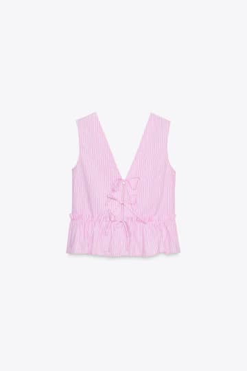 【ZARAのピンク】カジュアル派も取り入れやすい「優秀アイテム」