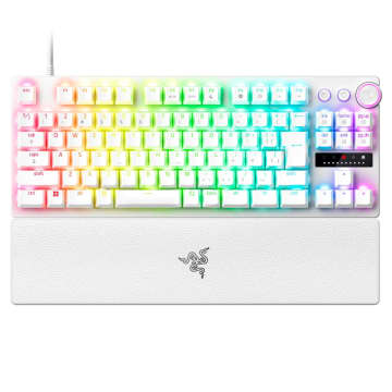 【Amazonプライムデー】白を基調としたホワイトデザインのラピトリ対応ゲーミングキーボード特集