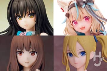 【フィギュア新製品】「シノマス」コラボ衣装の『ToLOVEる』古手川唯やVTuber「甘狼このみ」、『かぐや様』水着姿の伊井野ミコと早坂愛が立体化
