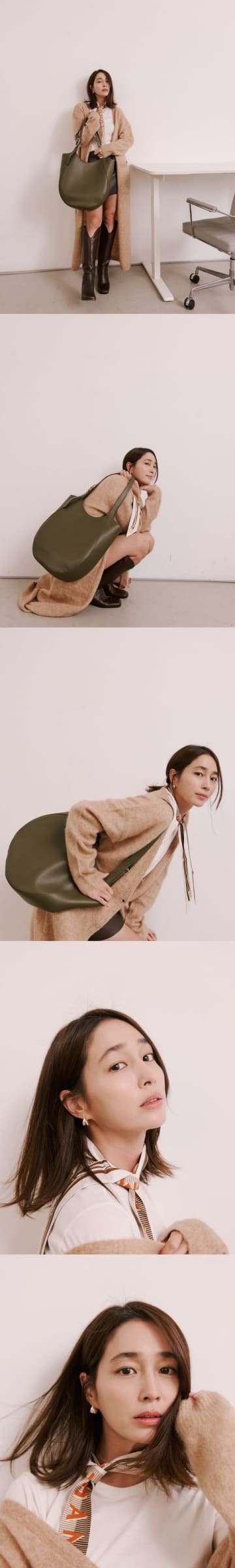 “『イカゲーム』俳優の妻”イ・ミンジョン、優雅に秋を先取り…近距離ショットで際立つ美貌【PHOTO】