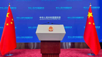国防部　日本による中国軍機の「異常接近」誇張について記者の質問に答える