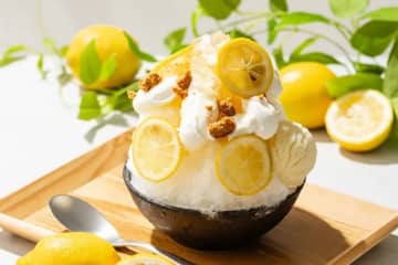 丹波産小豆＆爽やかレモン！夏限定かき氷が大阪・淀屋橋「中島大祥堂」に登場