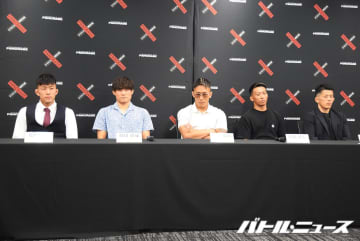 『PANCRASE 355』会見三部もワンマッチ出場の選手が登場！参加選手5名がそれぞれの意気込みを語る！