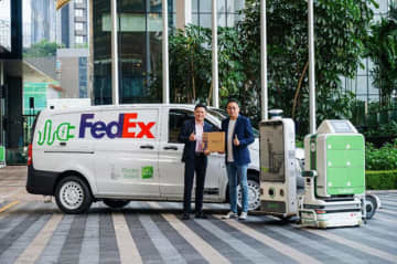 【シンガポール】フェデックスが配送ロボ導入、地場と提携で［運輸］
