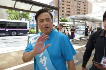 【参院選】ラサール石井氏　こち亀舞台の亀有で演説「ワンピースに向かって皆さんと進んで行こう」