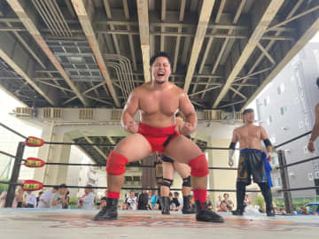 【大日本】墨田区にプロレスの熱風が！大日本が堅川親水公園で屋外興行開催