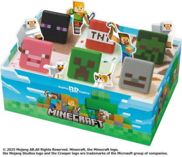 「マイクラ」アイスケーキがサーティワンから新登場！アイスもやっぱり四角だった