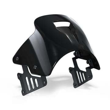 XSR900用メーターバイザー登場　スポーティに引き締まる新装備