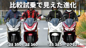「中古なら16万円からある!?」「便利すぎるスクーター」ホンダPCX/160（2020/2021）モデル比較試乗レビュー