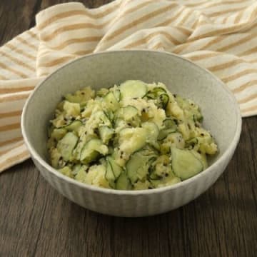 材料4つ！「塩昆布のポテトサラダ」