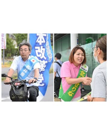 《連載:2025参院選茨城選挙区　候補者走る》(2)　石井憲一郎氏、北崎瀬里奈氏
