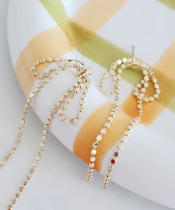 【niko and ...】ゴールドカラーが上品「お値下げピアス」