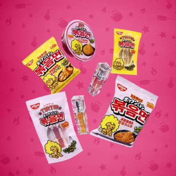 韓国コスメ「TIRTIR」が大人気「ポックンミョン」シリーズと異色のコラボ！リッププランパーが8月発売