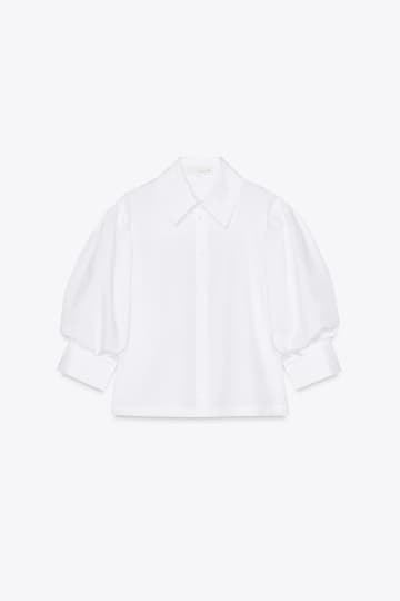 【ZARA】で見つけた「大人の白シャツ」