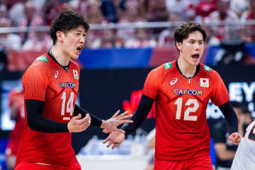 石川祐希、髙橋藍の“Wエース”らが合流したバレー男子日本代表、初戦はパリ五輪で死闘を演じたドイツと激突