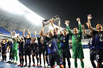 【PHOTOギャラリー】サッカー日本代表、歓喜のタイトル獲得! 森保ジャパンが韓国に勝利を収め、東アジアE-1選手権連覇達成