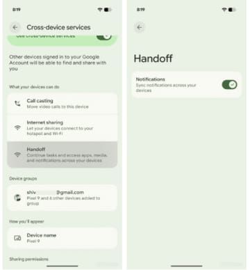 App Cast：Android版Handoff機能か？