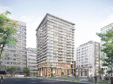 シェルター／純木造超高層の建築技術確立／高さ１１０メートル、耐震・耐火性確保
