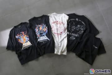 「Pokémon LEGENDS Z-A」の重要なキーワード“メガシンカ”をモチーフにしたTシャツコレクションが登場！
