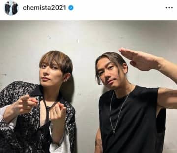 「ケミストリー」堂珍嘉邦＆川畑要、変わらぬ近影に衝撃　「超カッコ良すぎる」「ビジュも爆イケ」