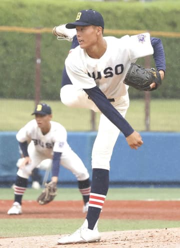 【高校野球神奈川大会】武相・三上「 どんな環境も味方に」荒天の下、8回途中まで2失点の好投