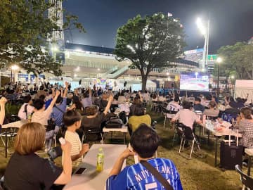 DeNA、23日から横浜公園でビアガーデン　大型ビジョンで試合を観戦　入場無料