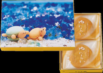涼しげな楽しい海の世界を表現したパッケージ　あす18日から数量限定で販売　埼玉・熊谷の和洋菓子店「梅林堂」　クリエイターとの共同制作企画の商品パッケージ第5弾「なんでもない日に『ありがとう』」