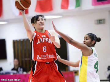 後藤音羽が3P6本炸裂、27得点11リバウンドと躍動…U19女子日本代表がブラジル撃破