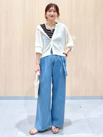 【GU】ジーンズをおしゃれさんはこう着る！「大人っぽコーデ」