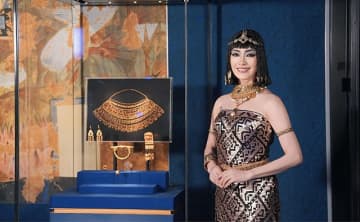 ACN ラムセス大王展 ファラオたちの黄金 ＠東京 豊洲 にアンミカもエジプト王妃ver.で衝撃と感動「3千年前の史実と芸術をいま観る奇跡」来場者15万人突破し7/31までプレゼントも