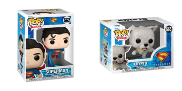 『スーパーマン』Pop! Heroes（スーパーマン、クリプト）を各1名様にプレゼント
