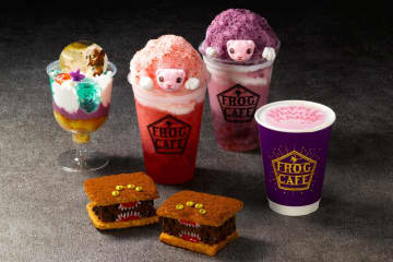 スタジオツアー東京「ハリー・ポッター」魔法動物ピグミーパフかき氷ドリンク＆怪物的な怪物の本ブラウニー