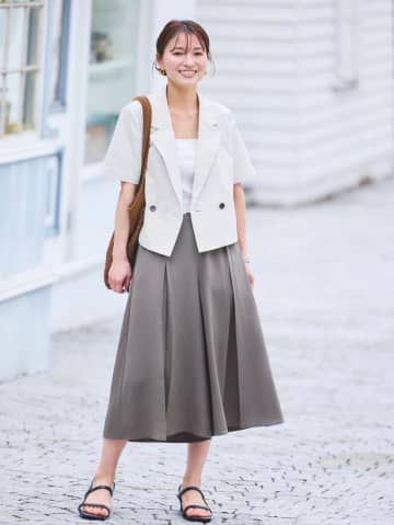 「きれいめ派」の40・50代へ！【全身GU】でつくる♡「夏コーデ」